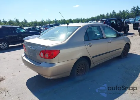 2005 Toyota Corolla Ce from USA, damaged, VIN 2T1BR32E65C327881
